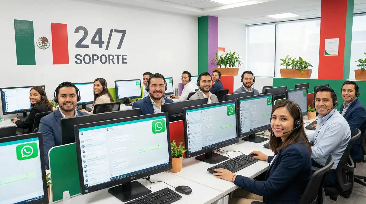 Equipo de soporte al cliente de LeoVegas Bet atendiendo en español
